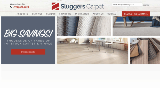 sluggerscarpets.com