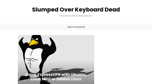 slumpedoverkeyboarddead.com