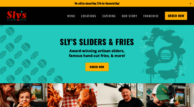 slysslidersandfries.com