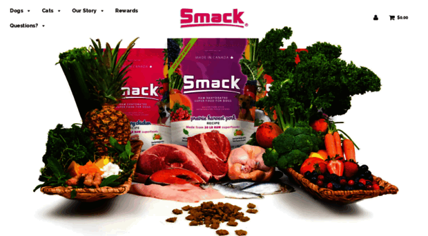 smackpetfood.com