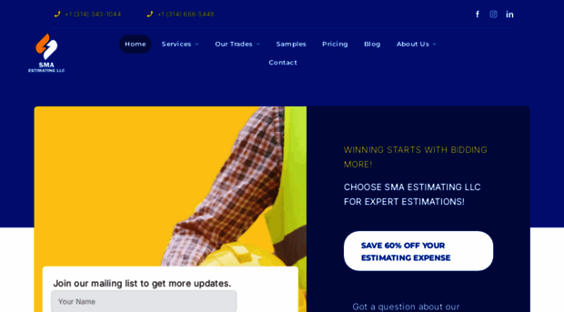 smaestimating.com