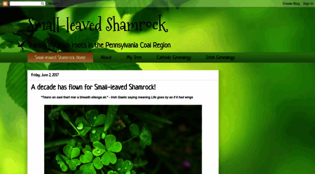 small-leavedshamrock.blogspot.com