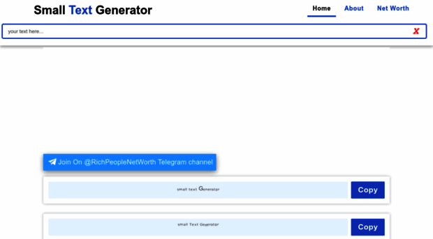 small-text-generator.com