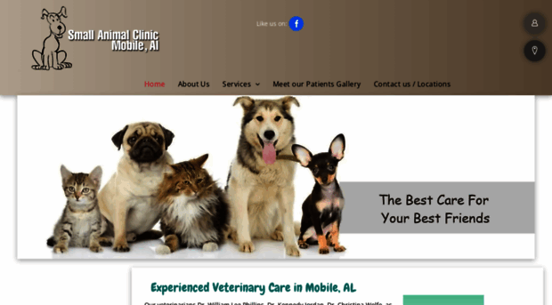 smallanimalclinicsofmobile.com