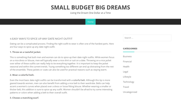 smallbudgetbigdreams.com