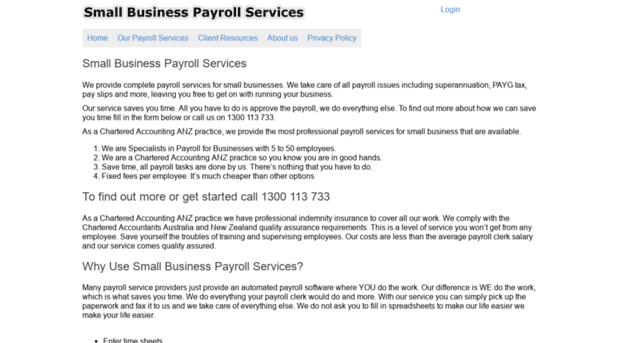 smallbusinesspayrollservices.com.au