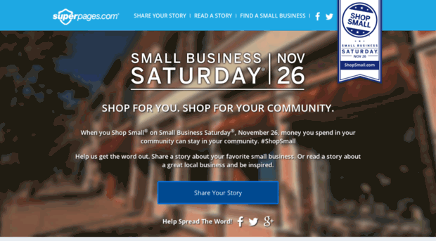 smallbusinesssaturday.superpages.com