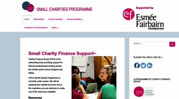 smallcharityfinance.org.uk