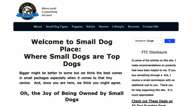 smalldogplace.com