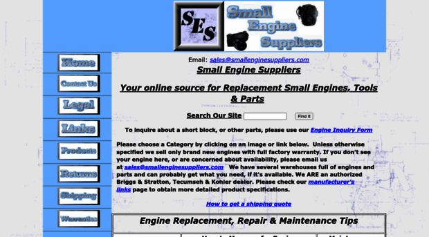 smallenginepartssuppliers.com