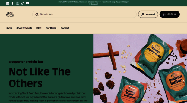 smallseedbar.com
