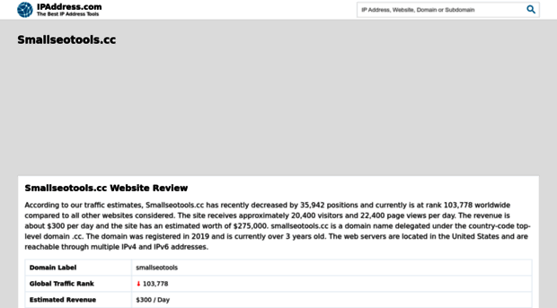 smallseotools.cc.ipaddress.com