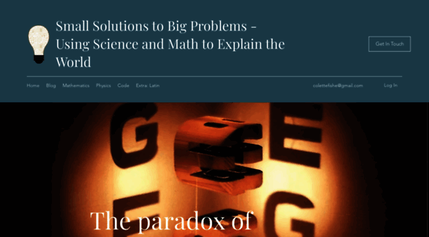 smallsolutionstobigproblems.com