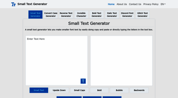 smalltextgenerator.net