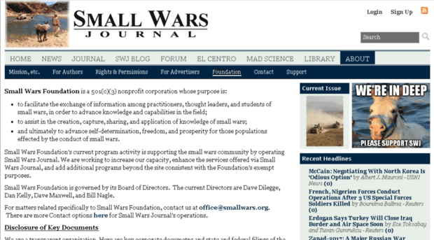 smallwars.org