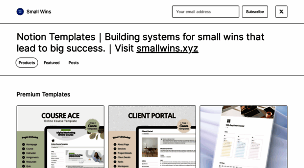 smallwins33.gumroad.com