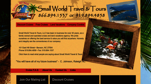 smallworldtravelandtours.com