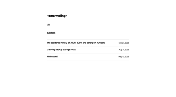 smarmelling.com