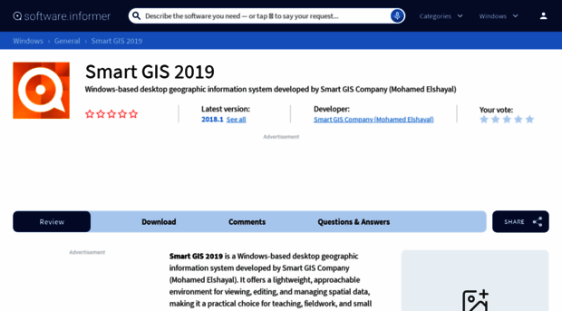 smart-gis-2019.software.informer.com