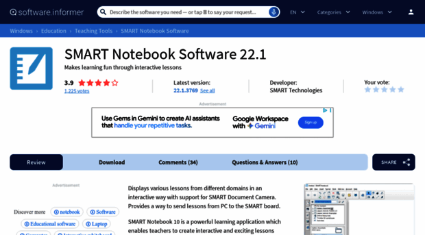 smart-notebook-software.software.informer.com