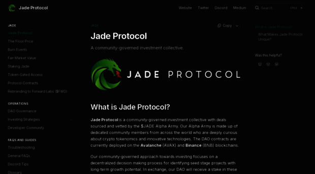 smartcoin.gitbook.io - Jade Protocol | Jade Protocol - Smartcoin Gitbook