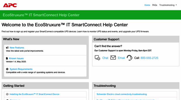 smartconnect-support.apc.com
