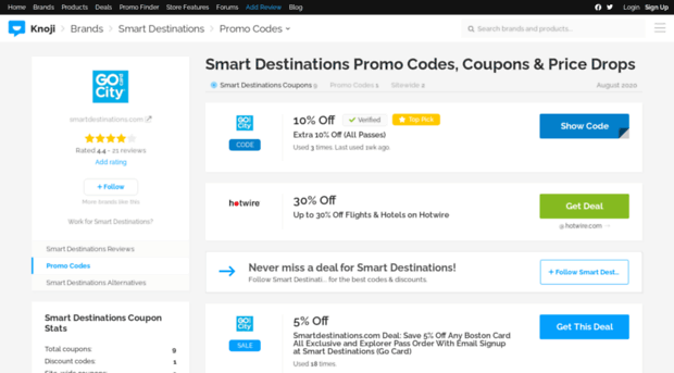 smartdestinations.bluepromocode.com