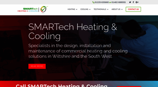 smartech-heatingandcooling.co.uk