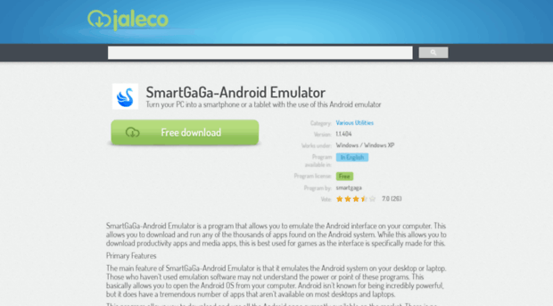 smartgaga-android-emulator.jaleco.com