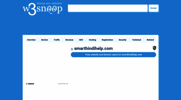 smarthindihelp.com.w3snoop.com