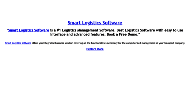 smartlogisticssoftware.com