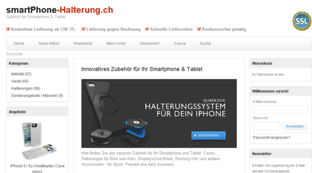 smartphone-halterung.ch