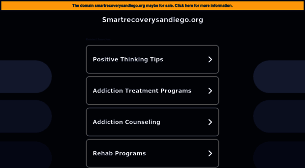 smartrecoverysandiego.org