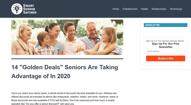 smartseniorsavings.com