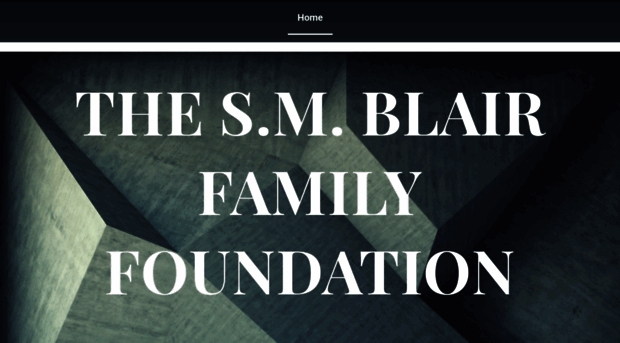 smblairfoundation.com