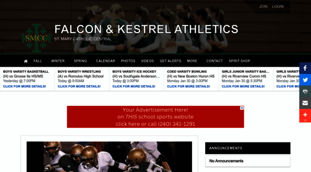 smccathletics.com