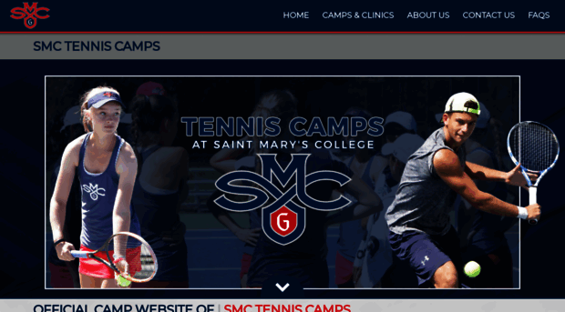 smctenniscamps.com