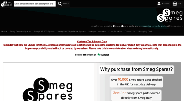 smegspares.co.uk