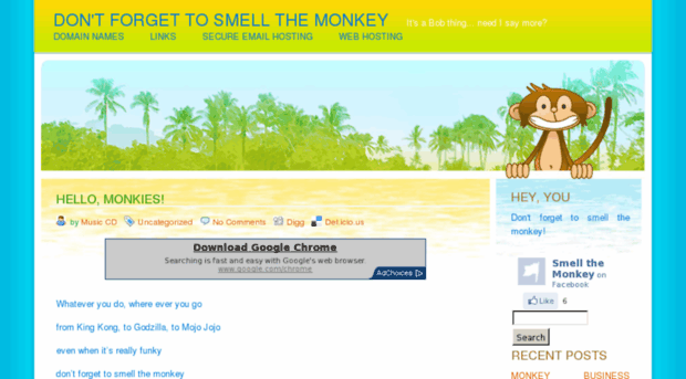 smellthemonkey.com