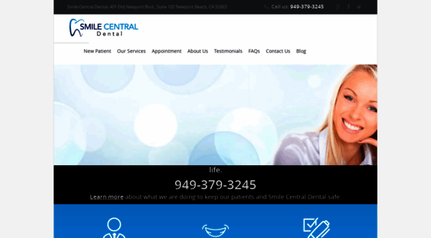 smilecentraldental.com