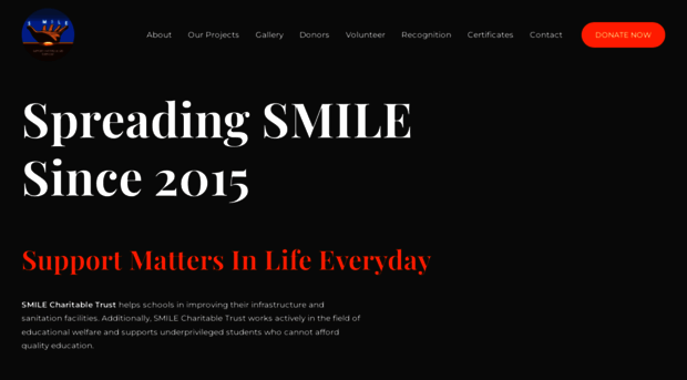 smilecharitabletrust.org