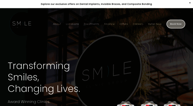 smileclinicgroup.com