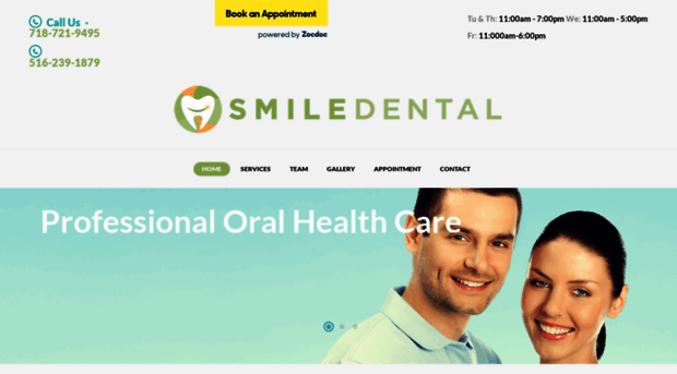 smiledentalastoria.com