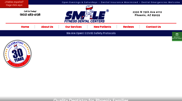 smilefitnessdentalcenter.com