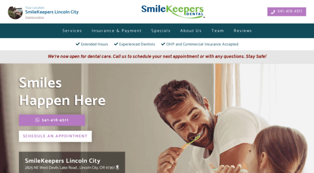 smilekeeperslincolncity.com