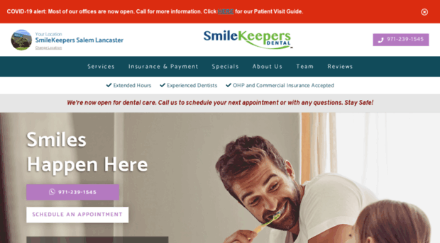 smilekeeperssalemlancaster.com