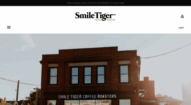 smiletigercoffee.com