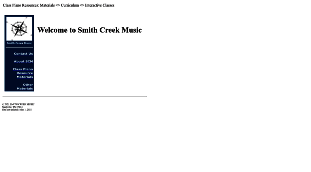 smithcreekmusic.com