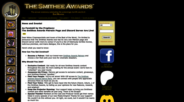 smitheeawards.com