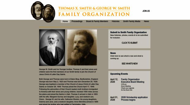 smithfamilyorganization.org